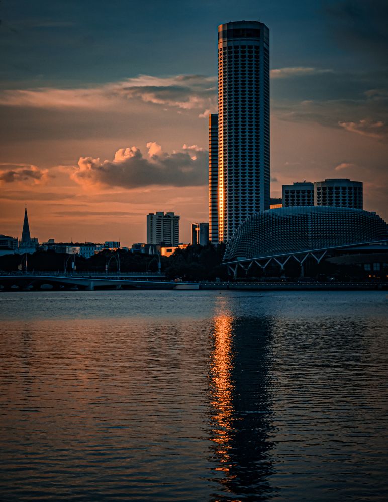 Westin Stamford Sunset