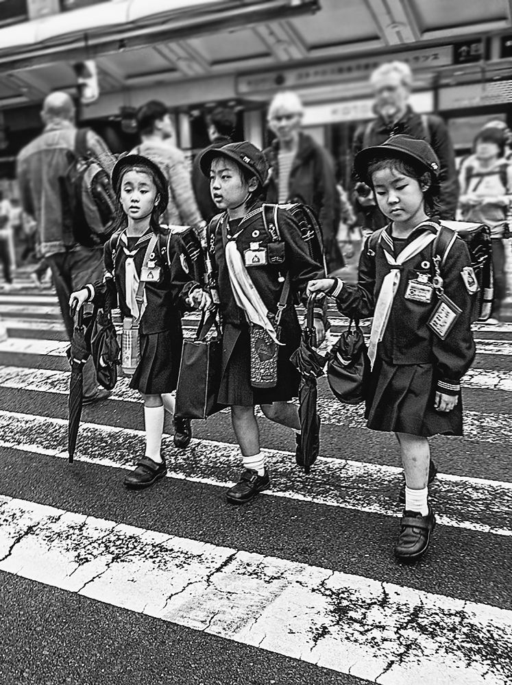 На переходе