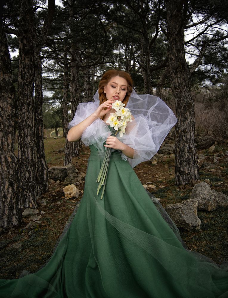 Anastasia in a forest!