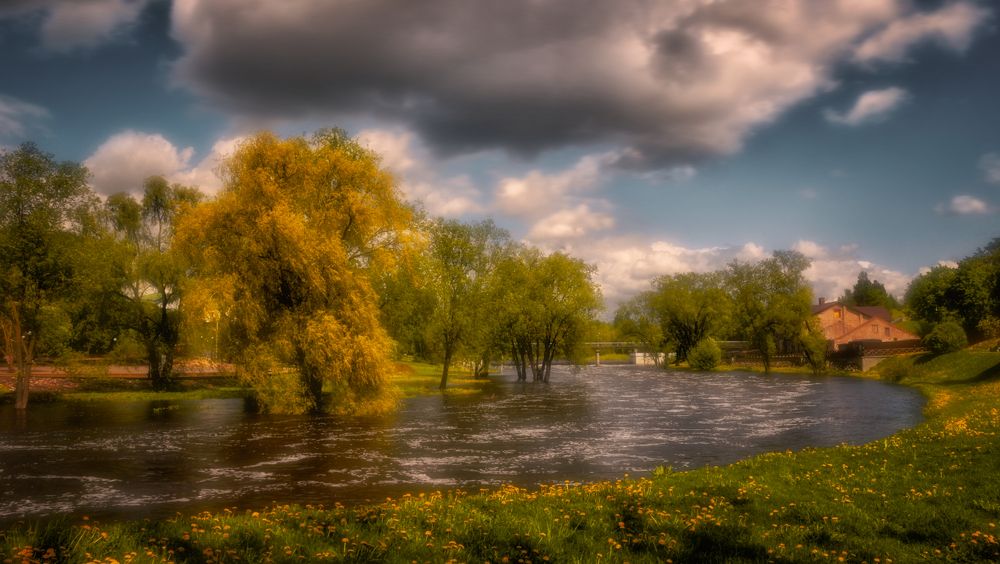 Весна в Пскове