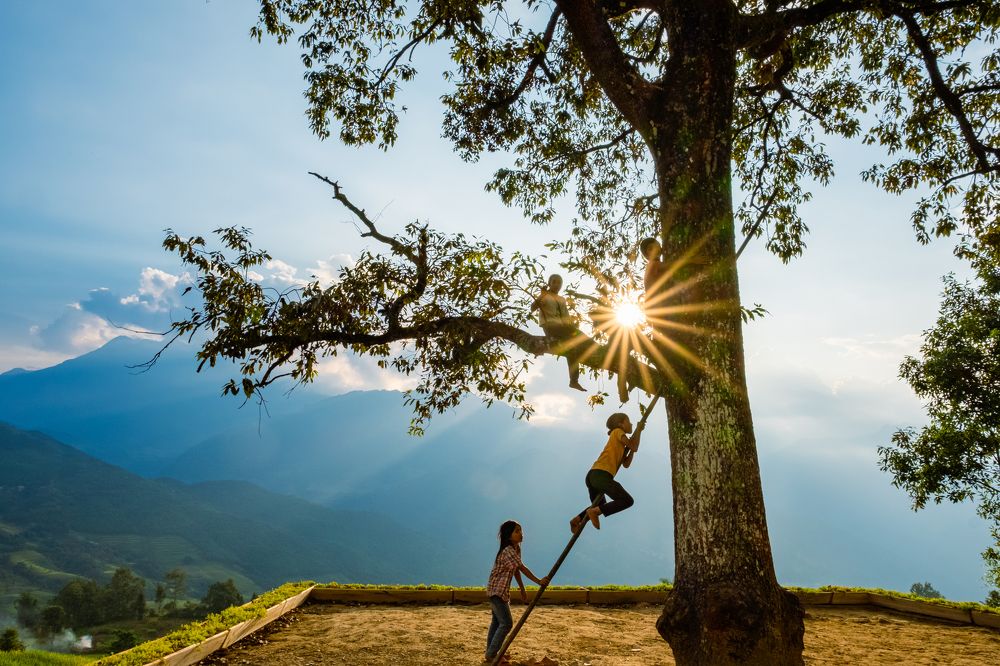Daily life in Y Ty, Lao Cai, Vietnam