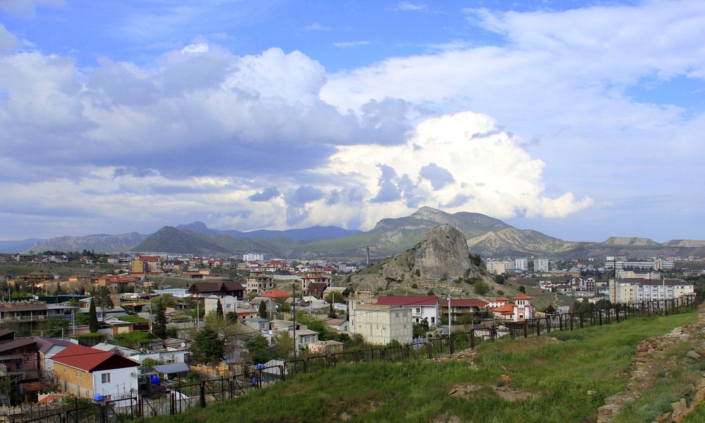 Россия. Крым. Судак. Генуэзская крепость — крепость в городе Судак.