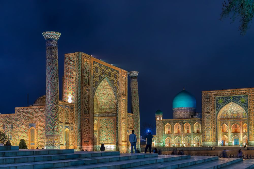 Ночной Самарканд