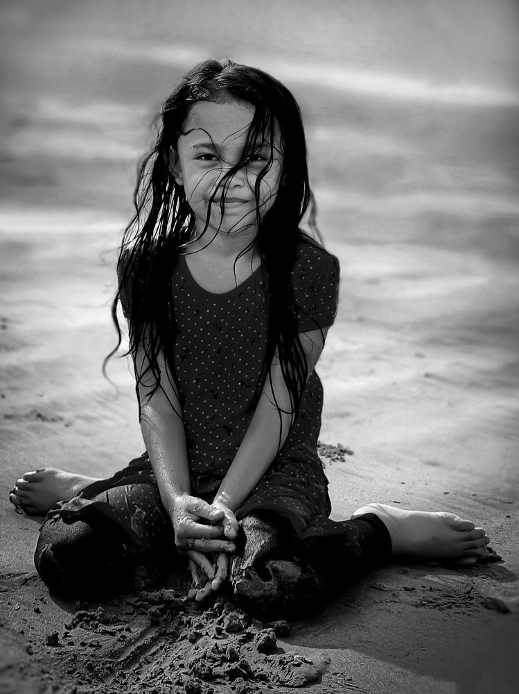 Girl at the beach