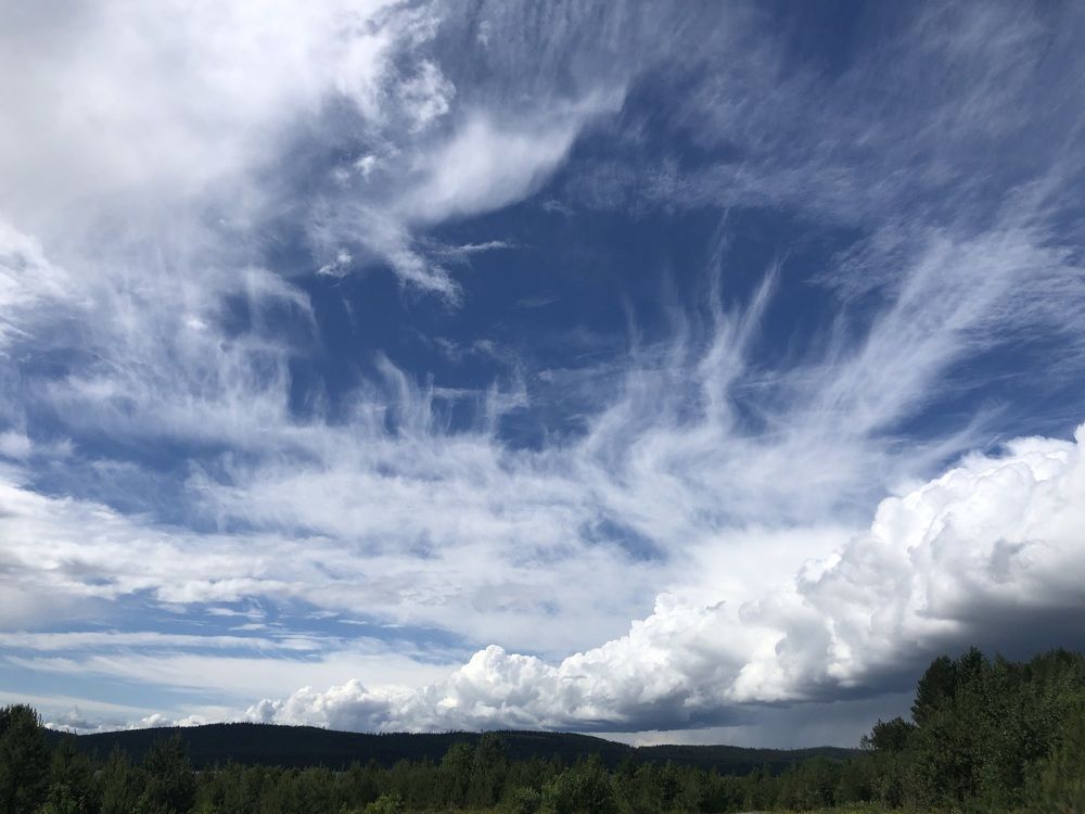 Забавные облака