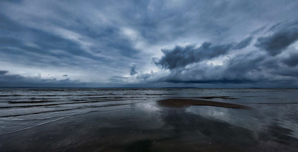 на закате дня