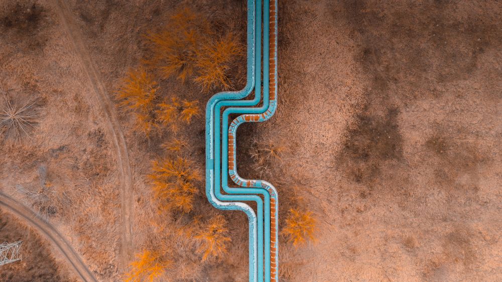 Pipeline in the field