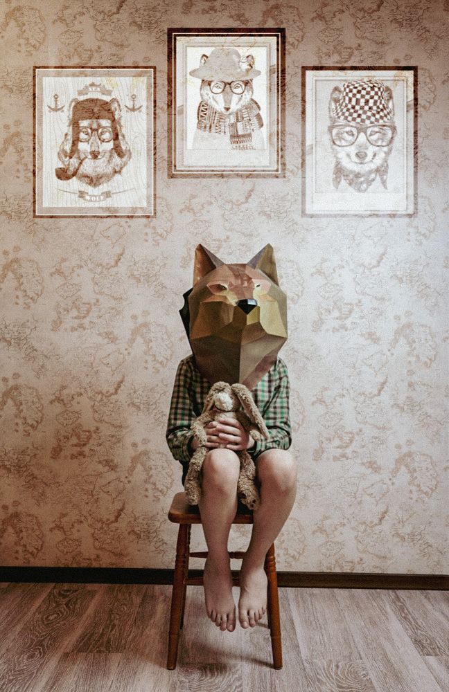 Волчонок и его семья