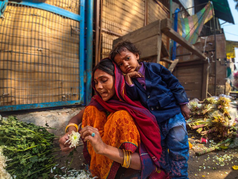 Faces of gazipur phool Mandi (flower market)