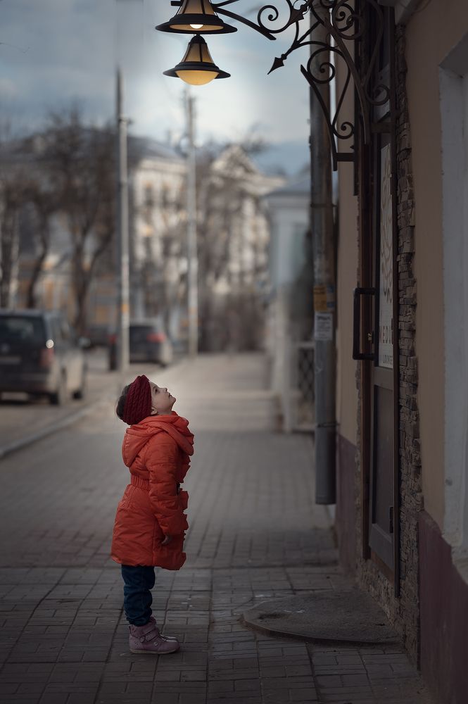 Город Калуга. Прогулка с дочкой