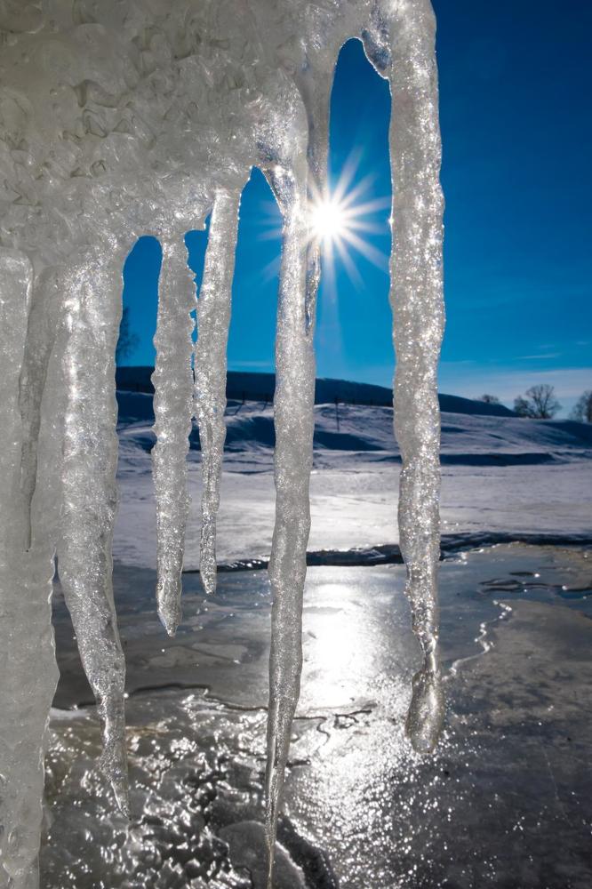 Сосульки под солнцем