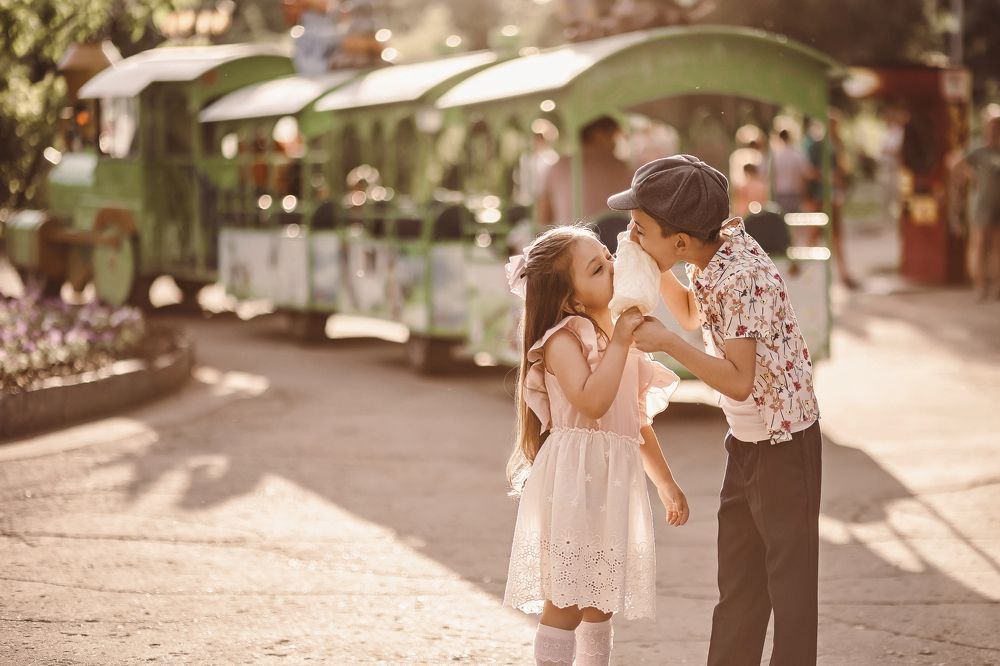 Воздушная сладкая вата!