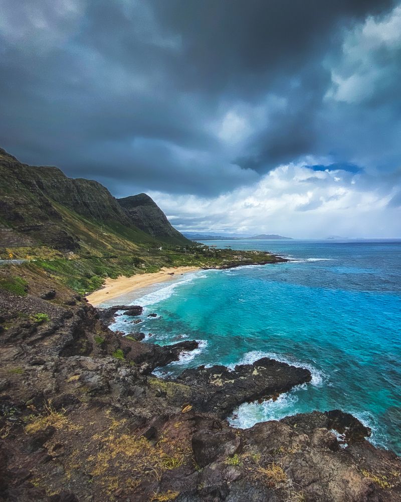 Hawaiian coast