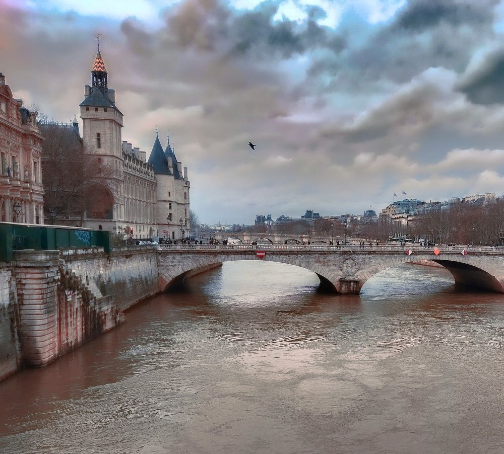 Le pont au change. Paris