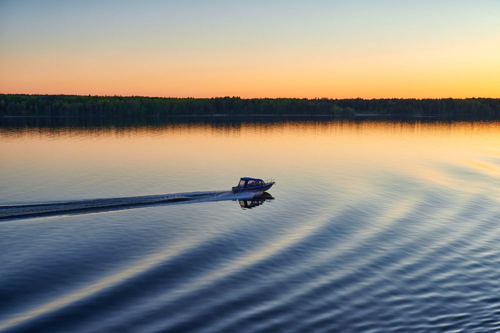 Закат на Онеге