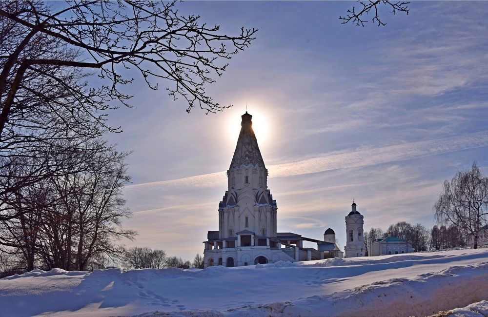 В лучах зимнего солнышка