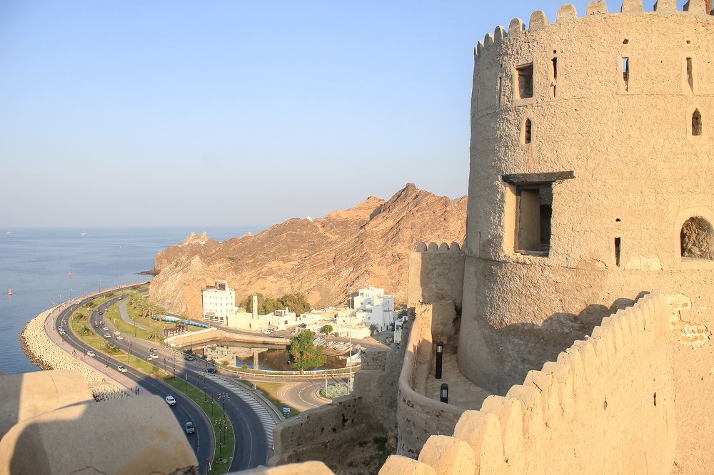 Buildings and castles in Muttrah