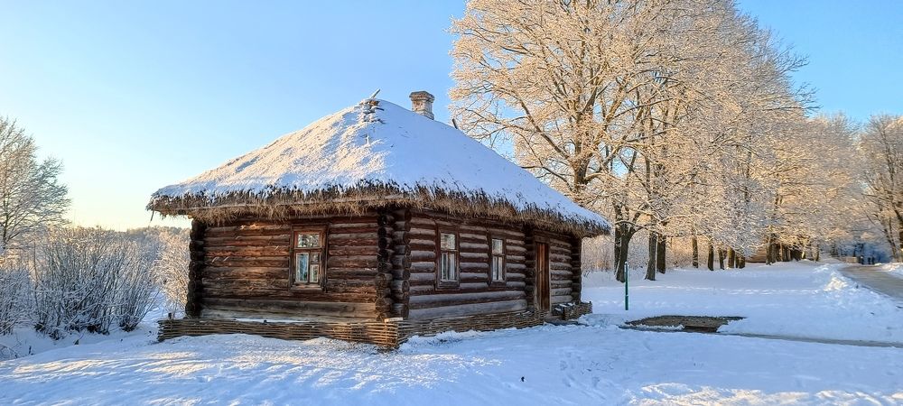 Морозный зимний день в Ясной Поляне!