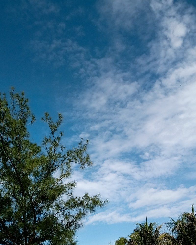 Céu na praia do Futuro