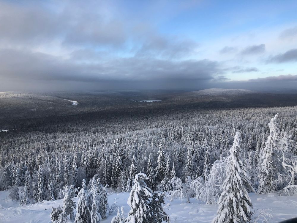 Снежный Урал. Гора Белая