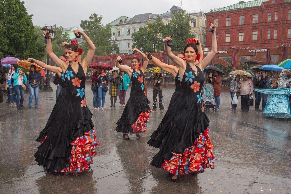 Танцы под дождём