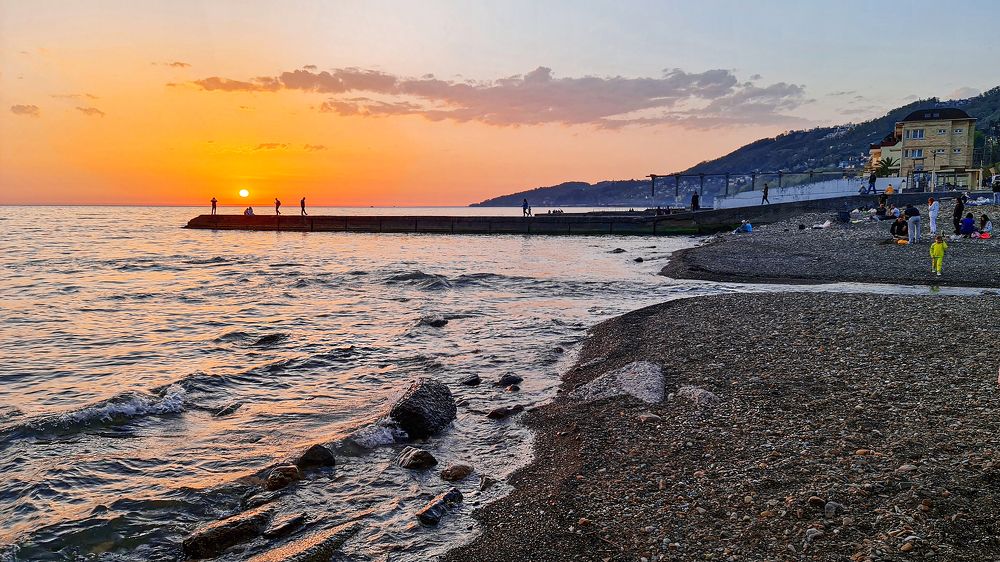 Пасхальный вечер на Мамайке