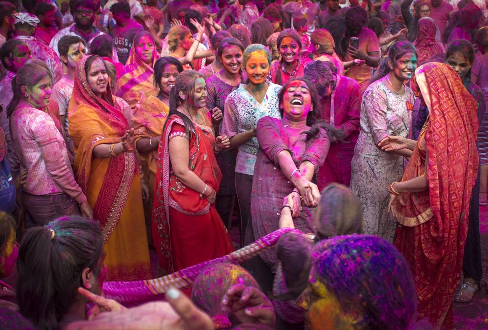 the beauty of holi