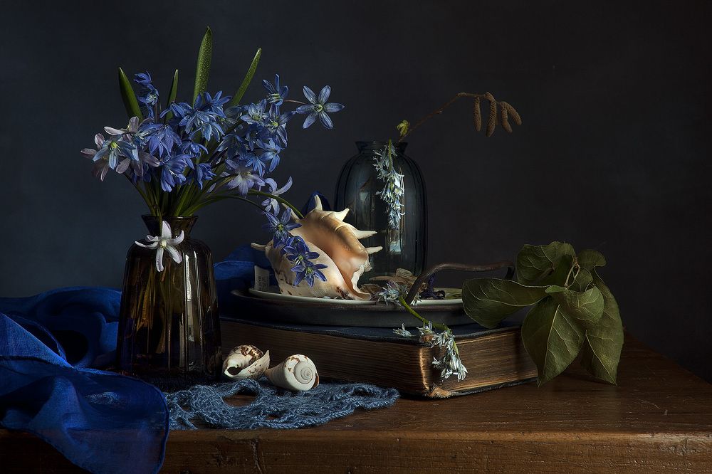 Синие, как море...