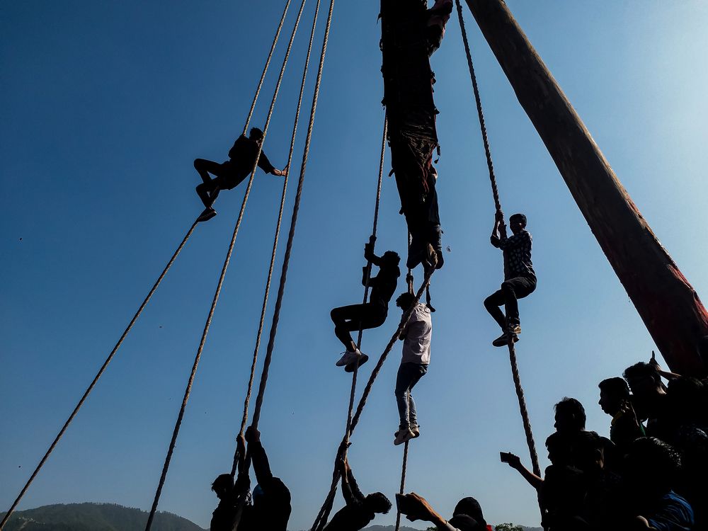 Biska Jatra, Bhaktapur, Nepal