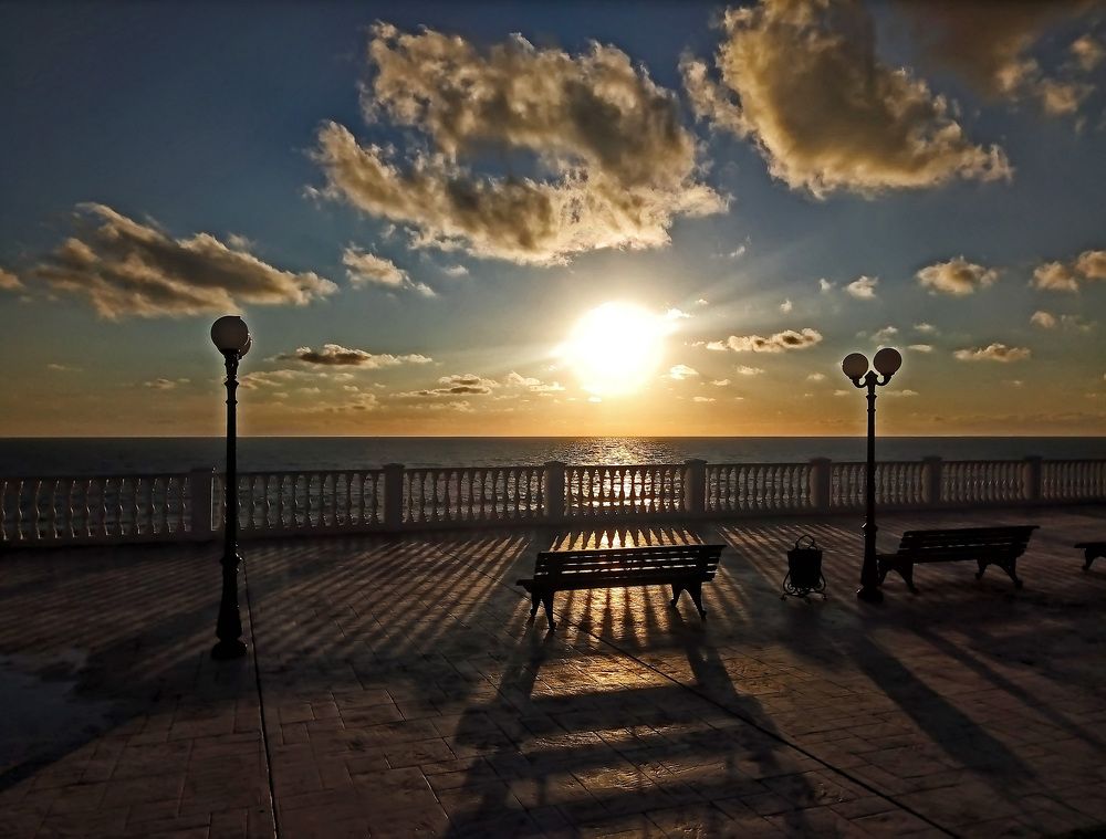 Южный вечер.