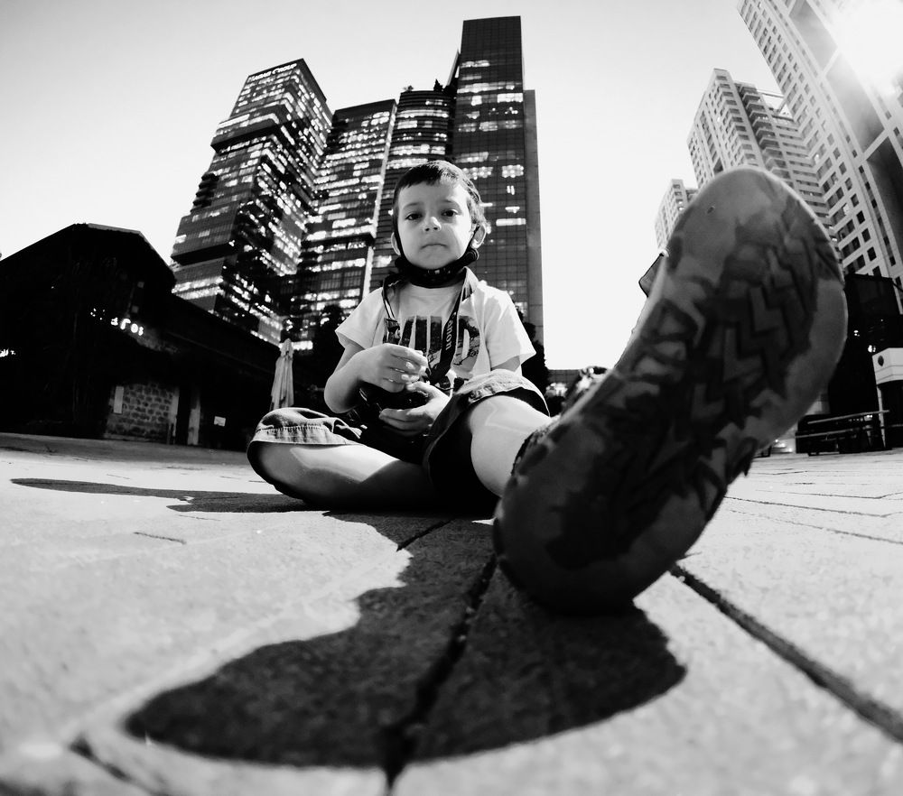 Sitting On The Ground