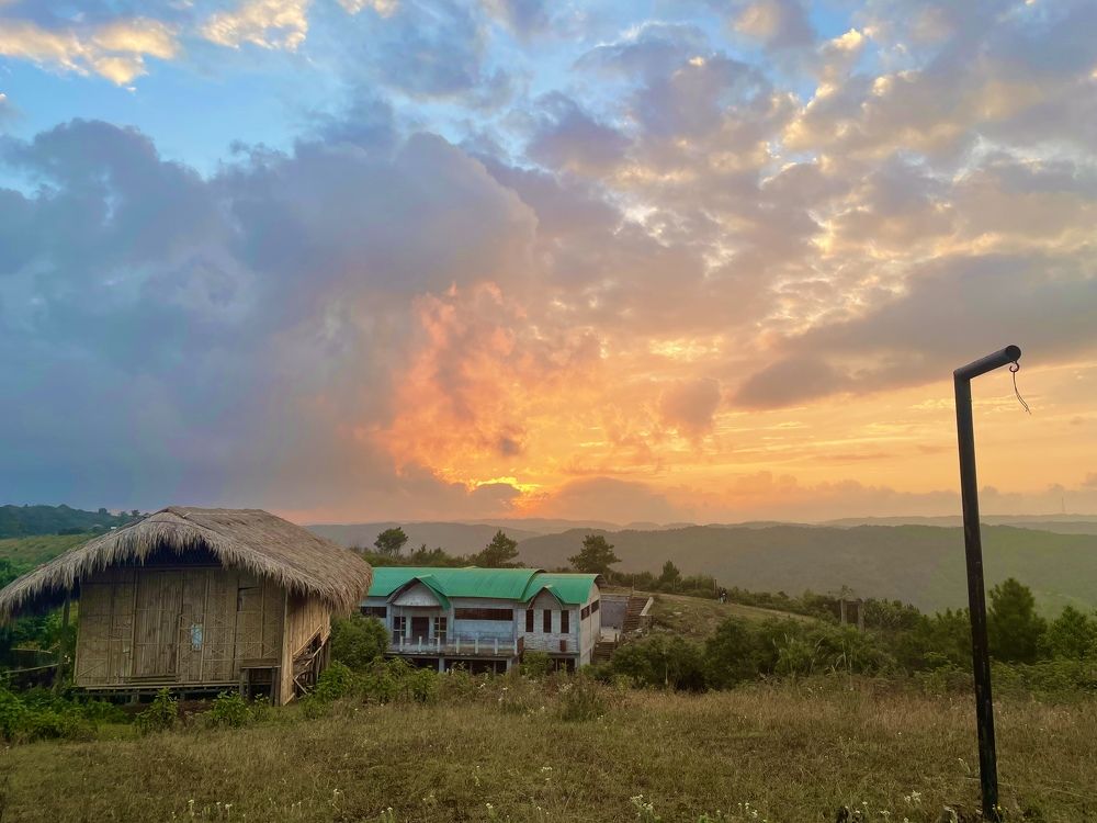 A fine golden evening