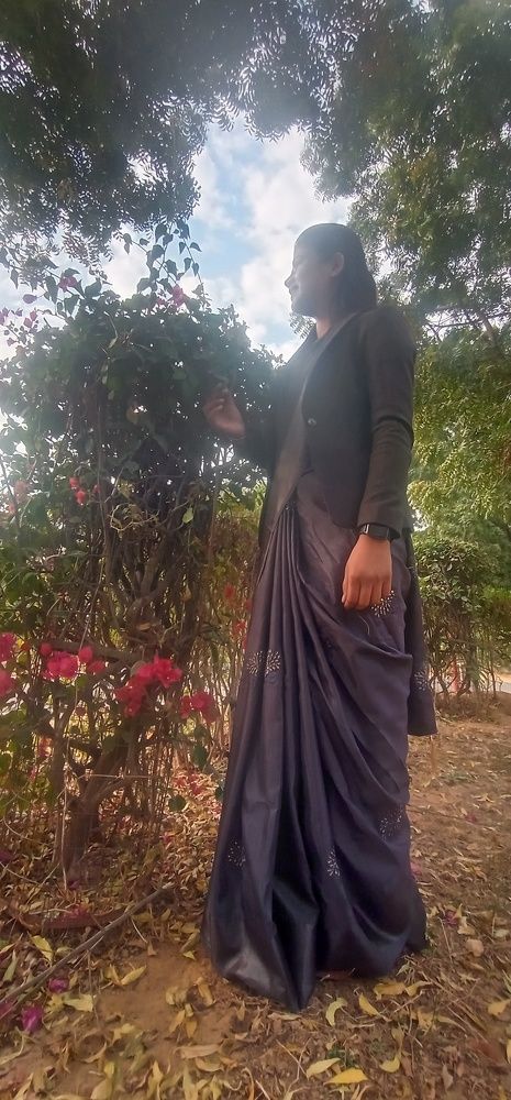 A tall friends life-size portrait