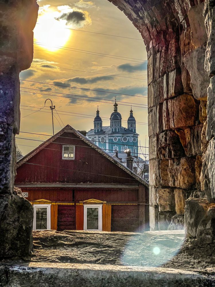 Закат в Смоленской крепости