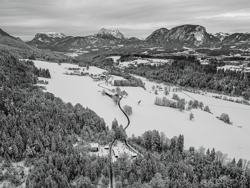 The Winter in Austria.