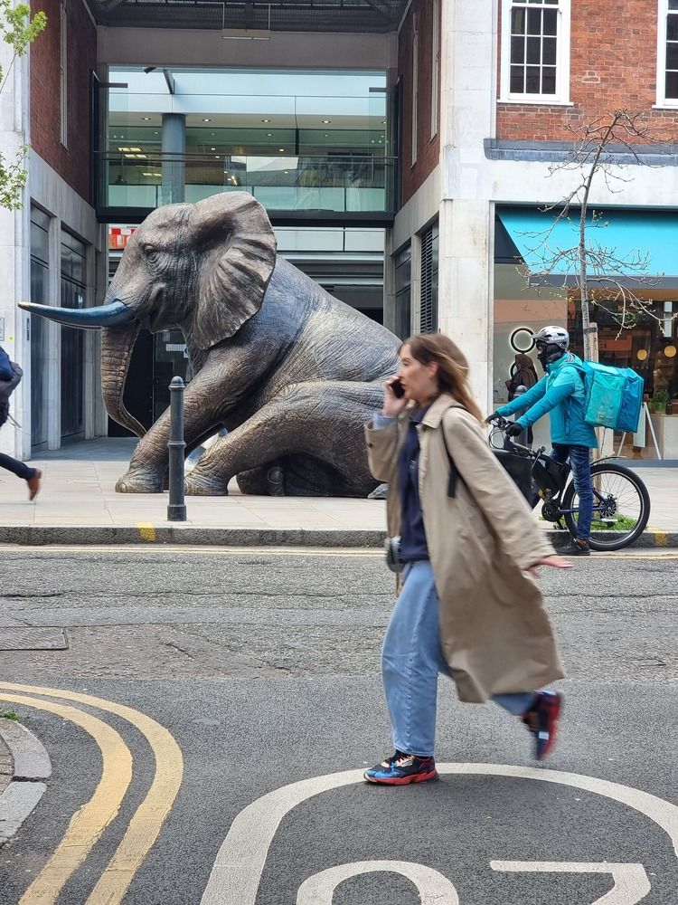 One day in capital of Great Britain.