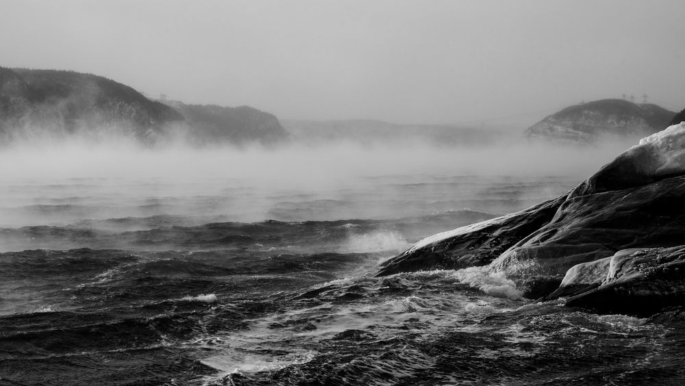 Fjord of Saghenay, Quebec, Canada)