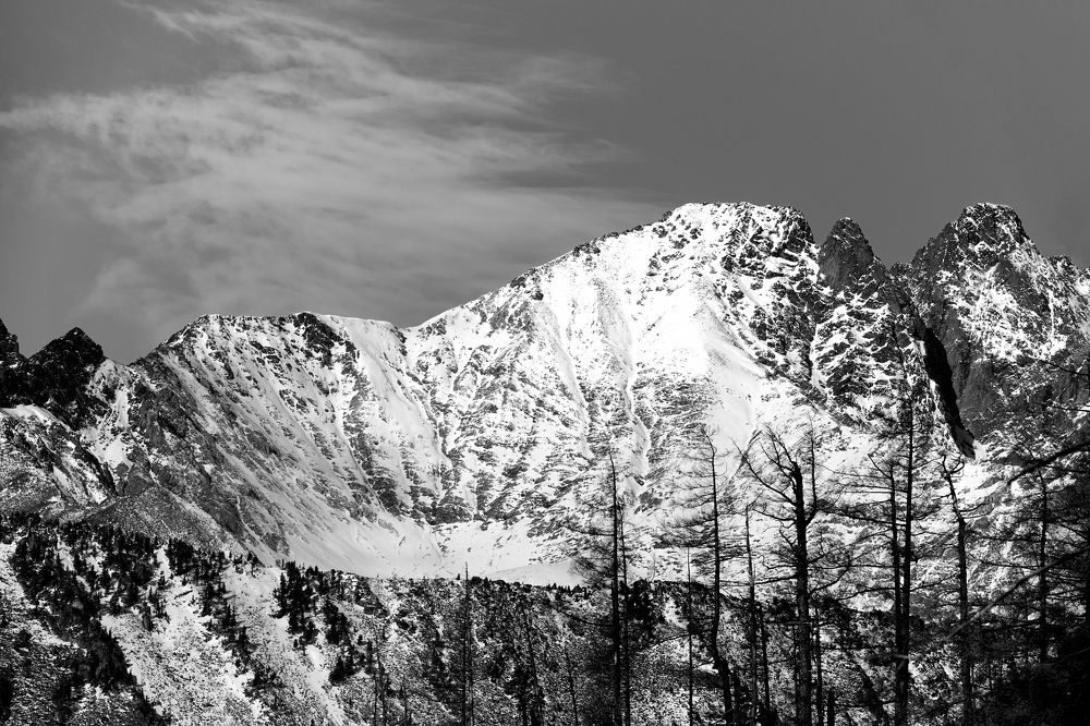 К вершинам седой зимы