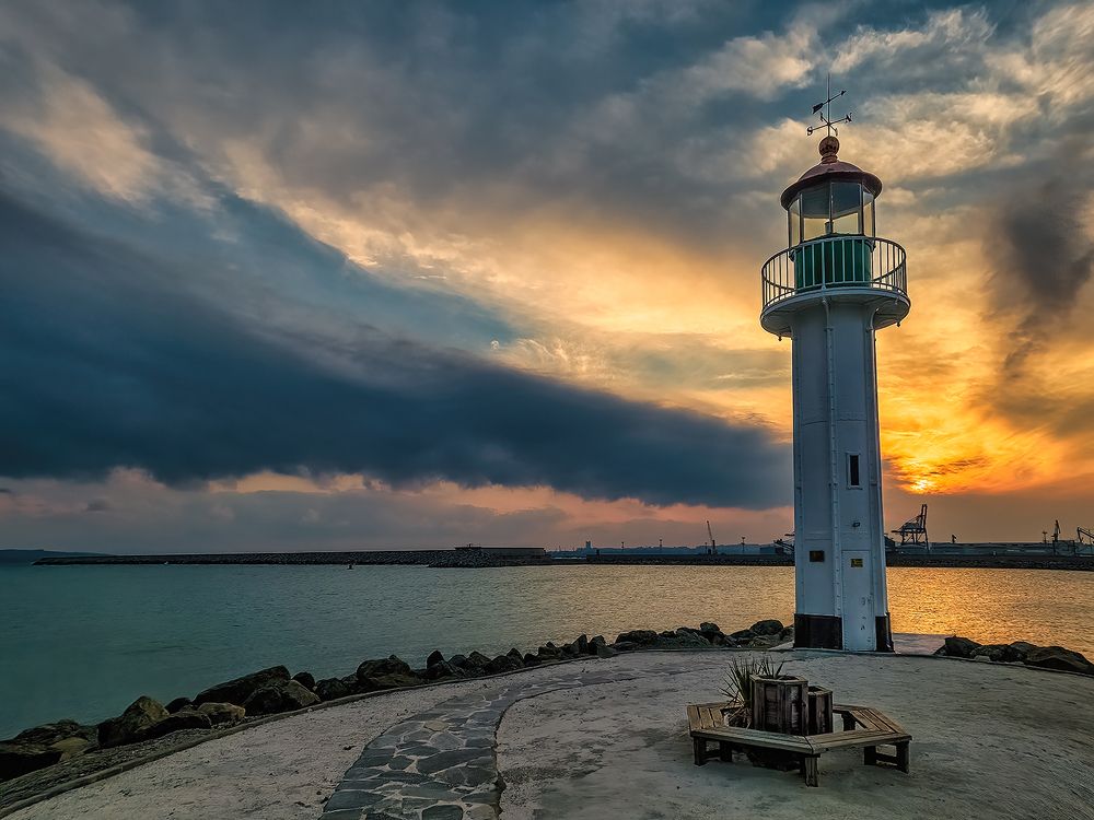 The Lighthouse at sunset