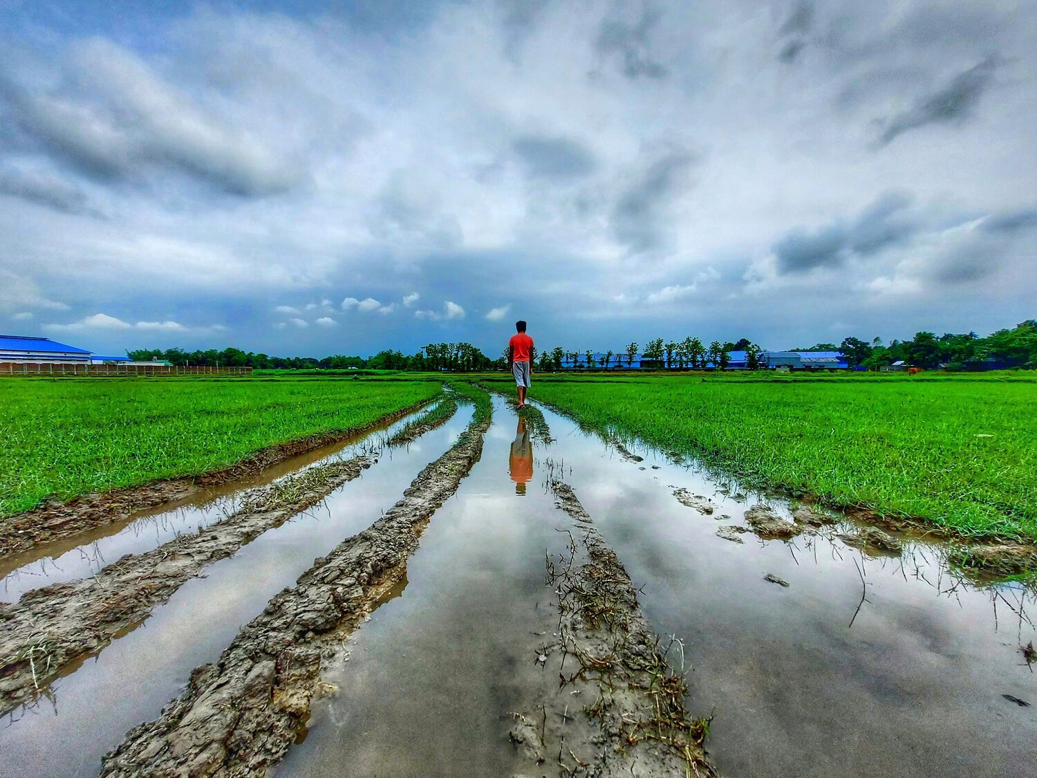 Monsoon in westbengal .
