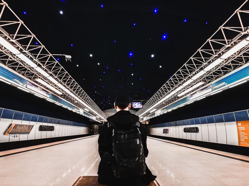 Минск, метро Пятроушчына 2022год.