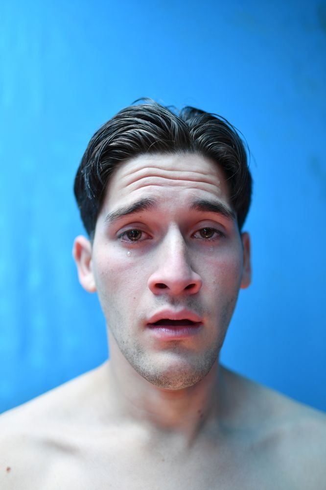 don't look at my tears look at my pain