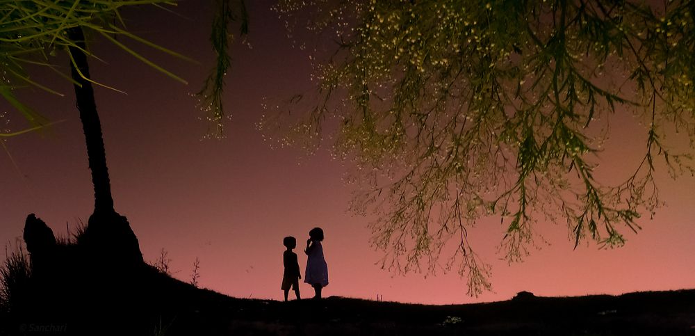 Reflection of Apu durga