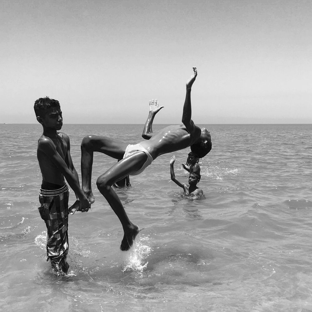 Escaping summer heat