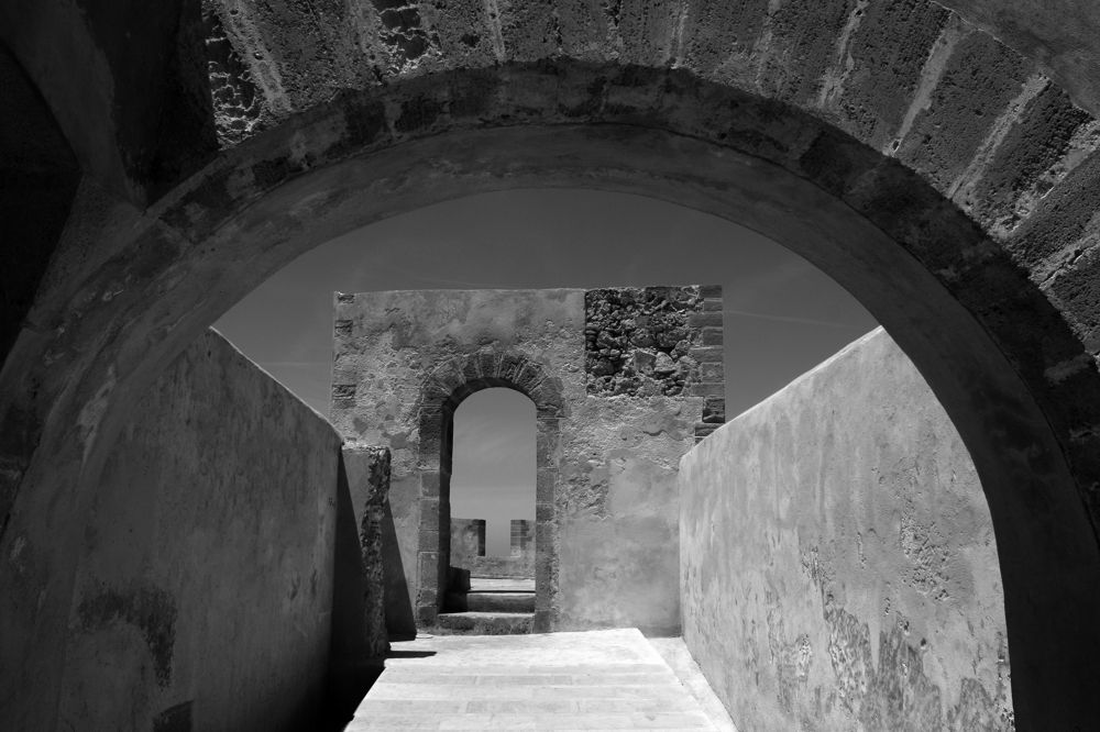 Part of the Photography Museum building, Rabat, Morocco