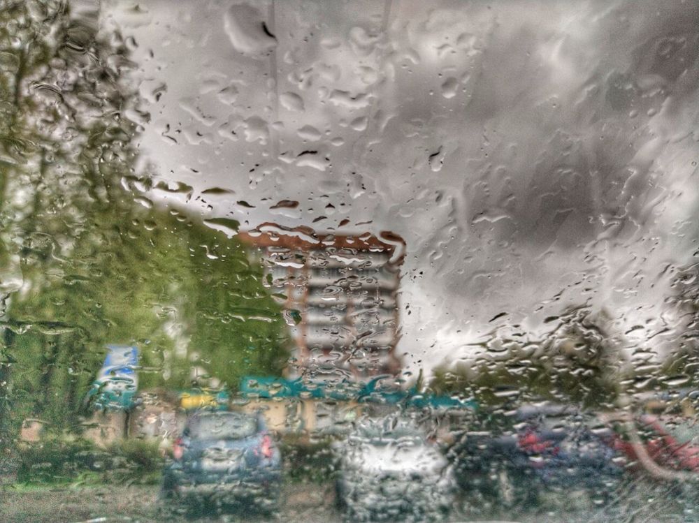 Акварель дождя