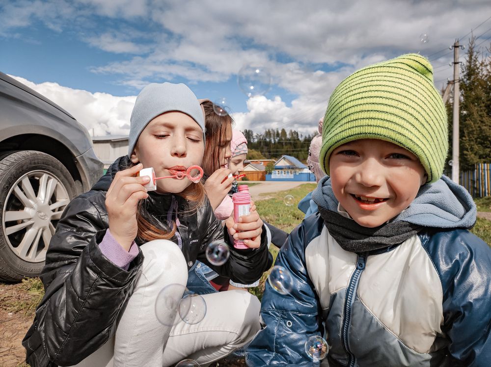 Счастье в мыльных пузырях