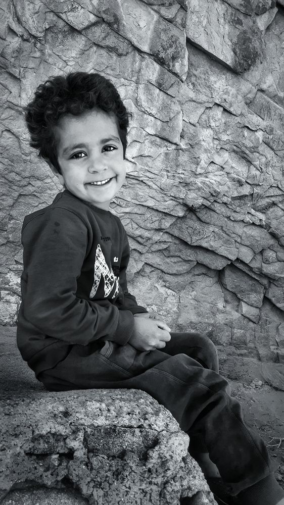 Beautiful happy laughing