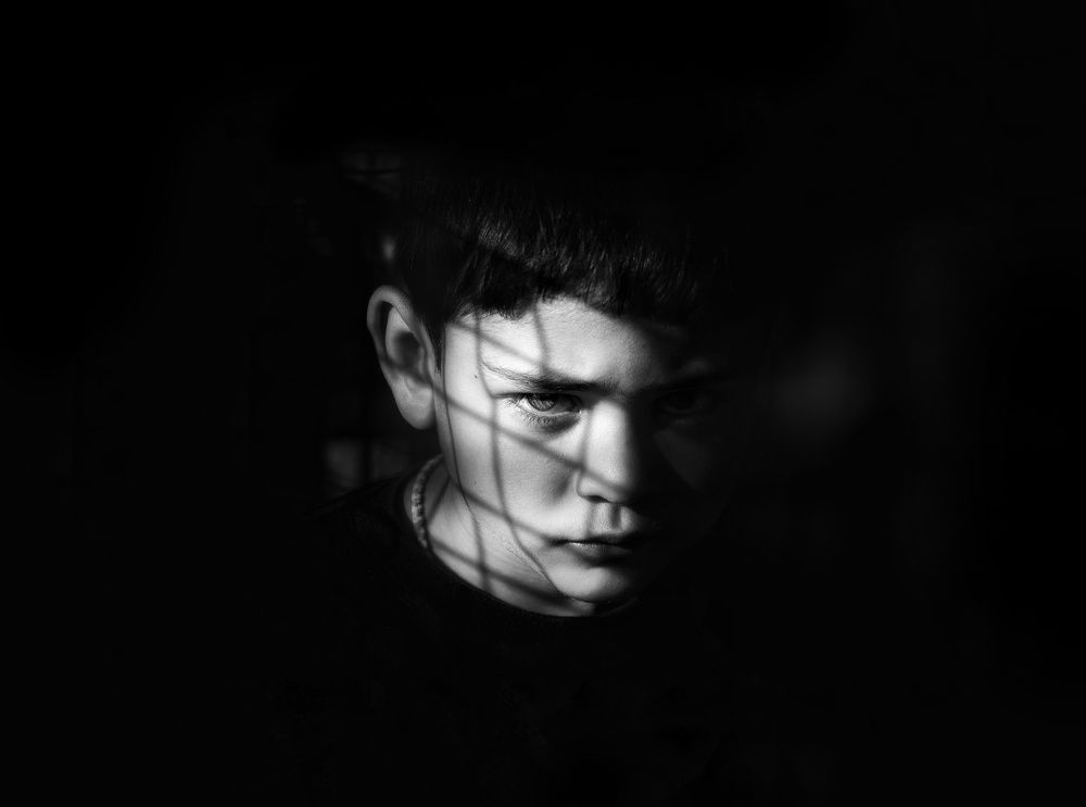 A face under the occupation