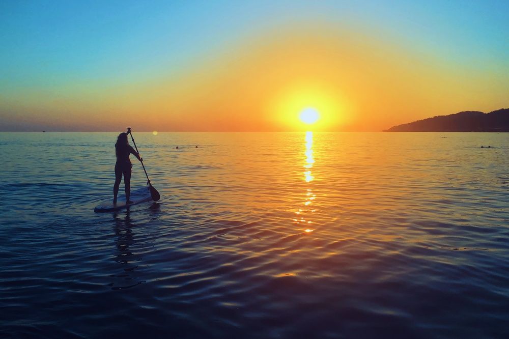 Уплываем в закат